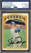 Steve Garvey PSA DNA Vintage Signed 1972 Topps Autograph