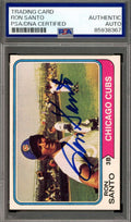 Ron Santo PSA DNA Vintage Signed 1974 Topps Autograph