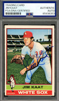Jim Kaat PSA DNA Signed 1976 Topps Autograph