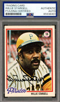 Willie Stargell PSA DNA Signed 1978 Topps Autograph Pirates