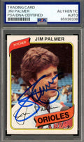 Jim Palmer PSA DNA Signed 1980 Topps Autograph