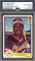 Joe Morgan PSA DNA Signed 1982 Donruss Autograph