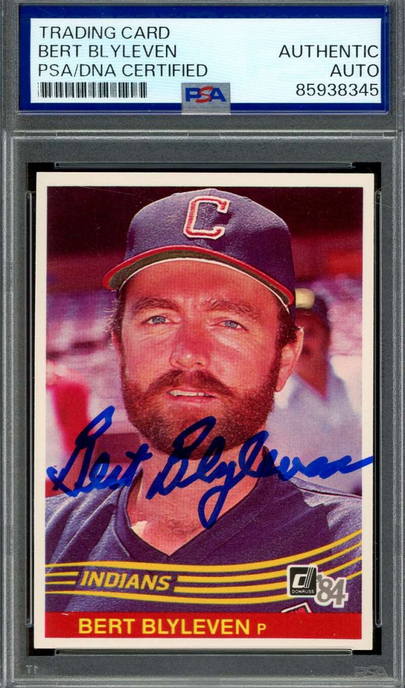 Bert Blyleven PSA DNA Signed 1984 Donruss Autograph