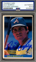 Dale Murphy PSA DNA Signed 1984 Donruss Autograph