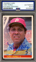 Tony Perez PSA DNA Signed 1984 Donruss Autograph
