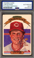 Tom Seaver PSA DNA Vintage Signed 1982 Donruss Diamond Kings Autograph