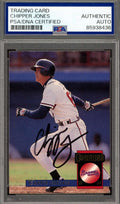 Chipper Jones PSA DNA Signed 1994 Donruss Autograph