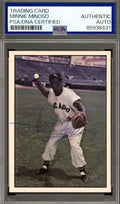 Minnie Minoso PSA DNA Vintage Signed 1979 TCMA History Series Autograph