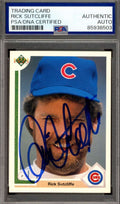 Rick Sutcliffe PSA DNA Signed 1991 Upper Deck Autograph Cubs
