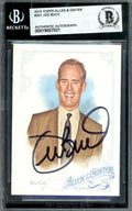 Joe Buck Beckett BAS Signed 2015 Topps Allen & Ginter Autograph