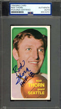 Rod Thorn PSA DNA Signed 1970-71 Topps Rookie Autograph