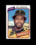 Bill Madlock Signed 1980 Topps Pittsburgh Pirates Autographed
