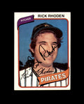 Rick Rhoden Signed 1980 Topps Pittsburgh Pirates Autograph