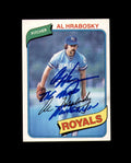 Al Hrabosky Signed 1980 Topps Kansas City Royals Autograph