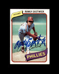 Rawly Eastwick Signed 1980 Topps Philadelphia Phillies Autograph