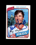Ray Knight Signed 1980 Topps Cincinnati Reds Autograph