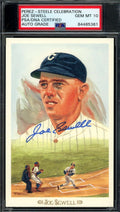 Joe Sewell Gem Mint 10 PSA DNA Signed Perez Steele Celebration Postcard Autograph
