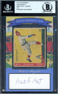 Waite Hoyt Beckett BAS Signed 2017 HA Original 1933 Goudey Autograph