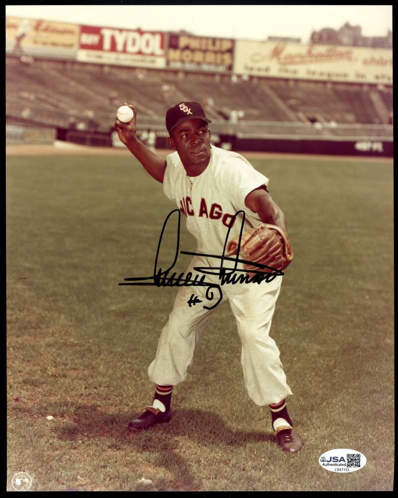 Minnie Minoso JSA Coa Signed 8x10 Photo White Sox Autograph