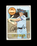 Al Spangler Signed 1969 Topps Chicago Cubs Autograph