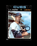 J.C. Martin Signed 1970 Topps Chicago Cubs Autograph