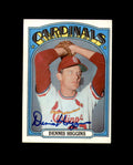 Dennis Higgins Signed 1972 Topps St. Louis Cardinals Autograph