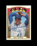 Bill Hands Signed 1972 Topps Chicago Cubs Autograph