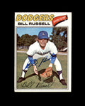 Bill Russell Signed 1977 Topps Los Angeles Dodgers Autograph