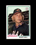 Buddy Bell Signed 1978 Topps Cleveland Autograph