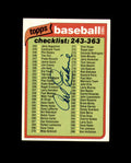 Carl Erskine Signed 1980 Topps Autograph