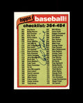Carl Erskine Signed 1980 Topps Autograph