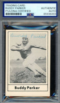Buddy Parker PSA DNA Vintage Signed 1977 Touchdown Club Rare Autograph