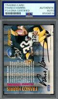 Franco Harris PSA DNA Signed 1994 Pinnacle Autographed