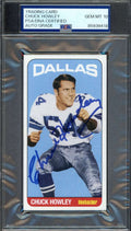 Chuck Howley Gem Mint 10 PSA DNA Signed 2011 Retrocards Autograph
