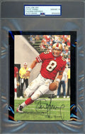 Steve Young Gem Mint 10 PSA DNA Autograph Goal Line Art Card GLAC Signed