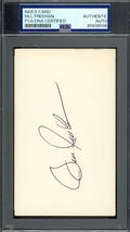 Bill Freehan PSA DNA Signed 3x5 Index Card 1968 Tigers Autograph
