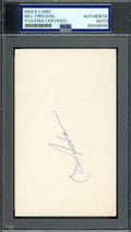 Bill Freehan PSA DNA Signed 3x5 Index Card Tigers Autographed