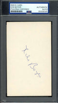 Ken Boyer PSA DNA Signed 3x5 Index Card Cardinals D.82 Autograph