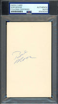 Bob Moose PSA DNA Signed 3x5 Index Card Autograph