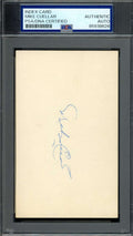 Mike Cuellar PSA DNA Signed 3x5 Index Card Orioles Autograph