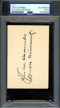 Jack Coombs PSA DNA Signed Index Card Cut Philadelphia A`s D.57 Autograph