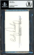 Minnie Minoso Beckett BAS Signed 3x5 Index Card Autograph