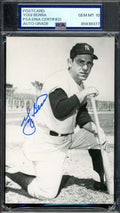Yogi Berra Gem Mint 10 PSA DNA Signed Photo Postcard Autograph