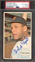 Orlando Cepeda PSA DNA Signed 1964 Topps Giants Autograph