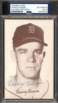 Harvey Kuenn PSA DNA Signed 1947-66 Exhibit Rookie Autograph