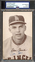 Dean Chance PSA DNA Signed 1947-66 Exhibit Rookie Autograph