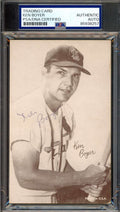 Ken Boyer PSA DNA Signed 1947-66 Exhibit Rookie Autographed