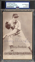 Harry Brecheen PSA DNA Signed 1947-66 Exhibit Rookie Autograph