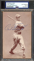 Carl Furillo PSA DNA Signed 1947-66 Exhibit Rookie Autograph
