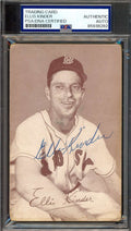 Ellis Kinder PSA DNA Signed 1947-66 Exhibit Rookie Autograph